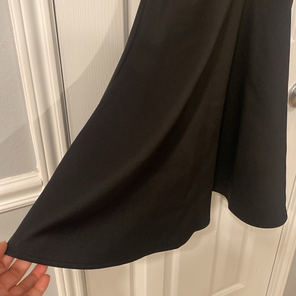 RESERVED Morgan and Company high neck fit and flare dress- 5 - Picture 5 of 14